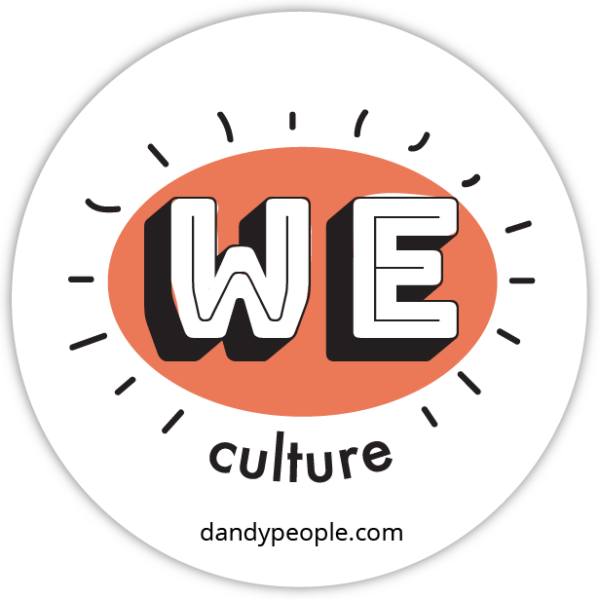 We culture sticker