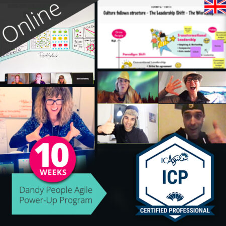 Dandy People Agile Power-Up (ICP Certified Professional – Agile Fundamentals, 10-week program)